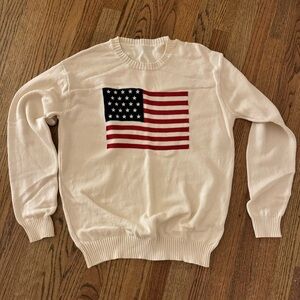Brandy Melville Nico American Flag Sweater 🇺🇸❤️